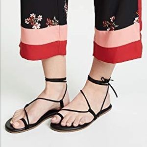 NWOT - TKEES Jo Lace Up Sandal - NEVER WORN